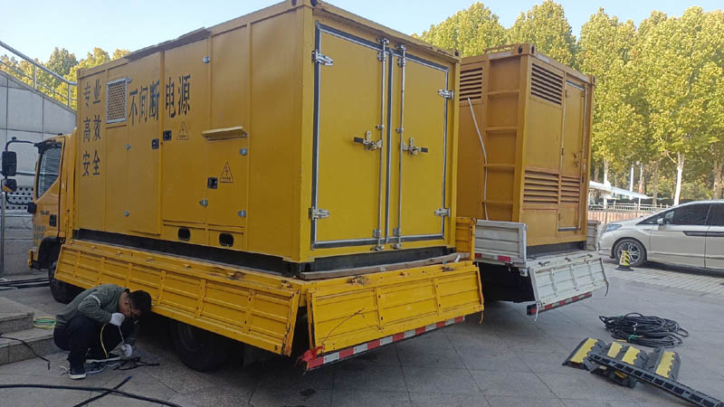 陈巴尔虎柴油发电机组和UPS电源配合使用时的注意事项